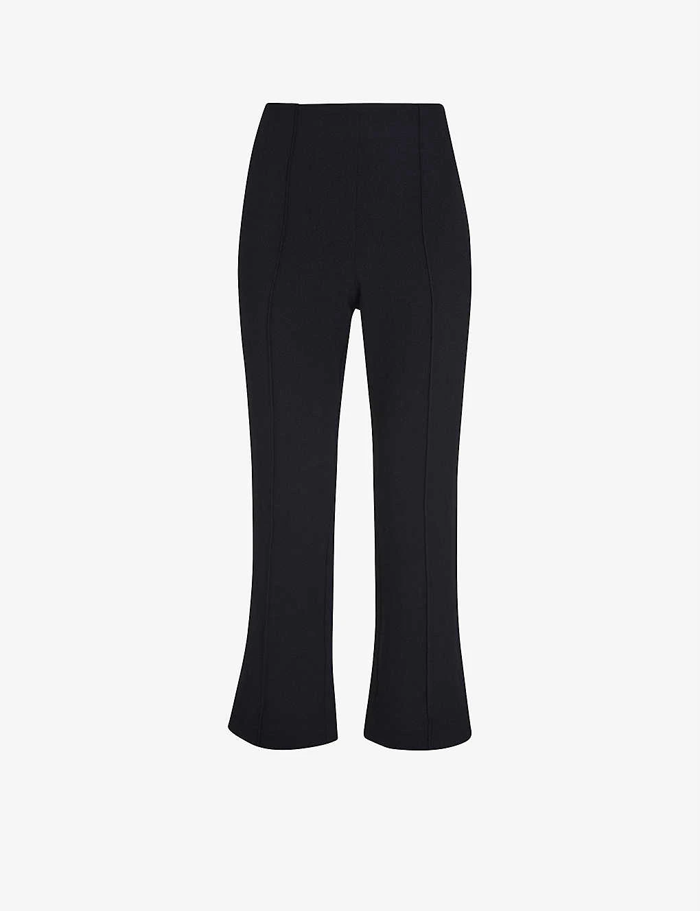 Whistles Melissa Kick-flare Crepe Trousers 1 Whistles Melissa Kick-flare Crepe Trousers