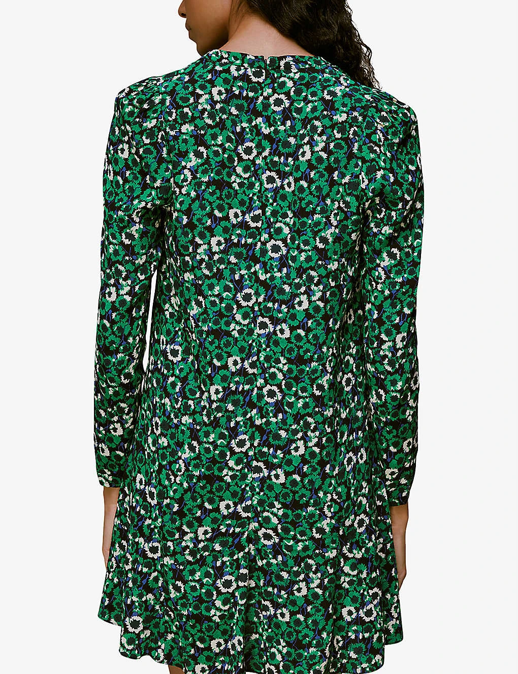 Whistles Millie Floral-print Woven Mini Dress 4 Whistles Millie Floral-print Woven Mini Dress - Image 4