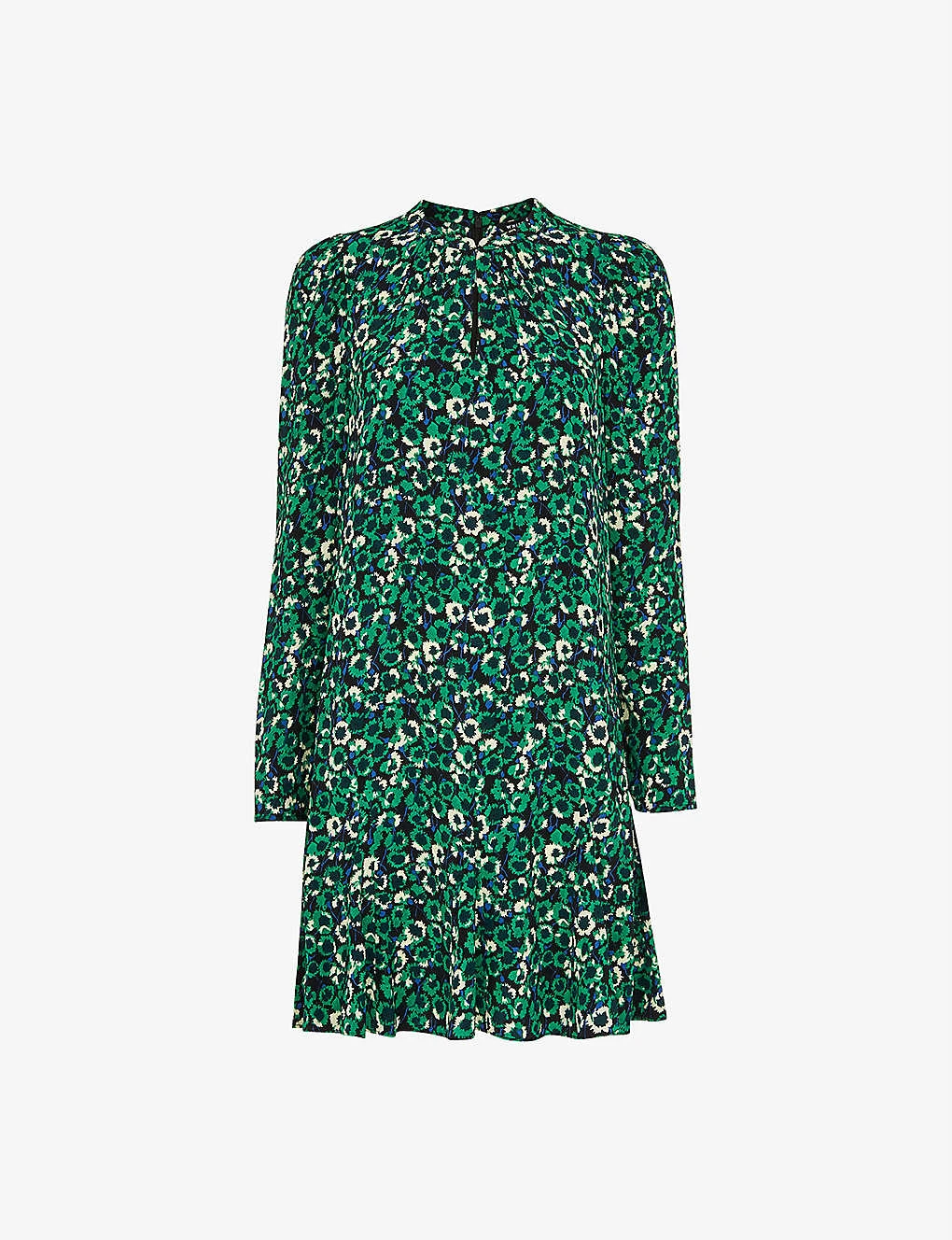 Whistles Millie Floral-print Woven Mini Dress 1 Whistles Millie Floral-print Woven Mini Dress