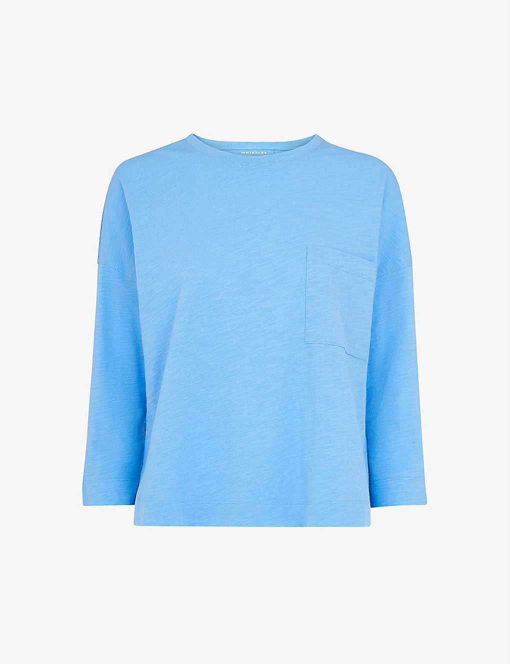 Whistles Pocket-embellished Relaxed Fit Organic Cotton Top 1 Whistles Pocket-embellished Relaxed Fit Organic Cotton Top