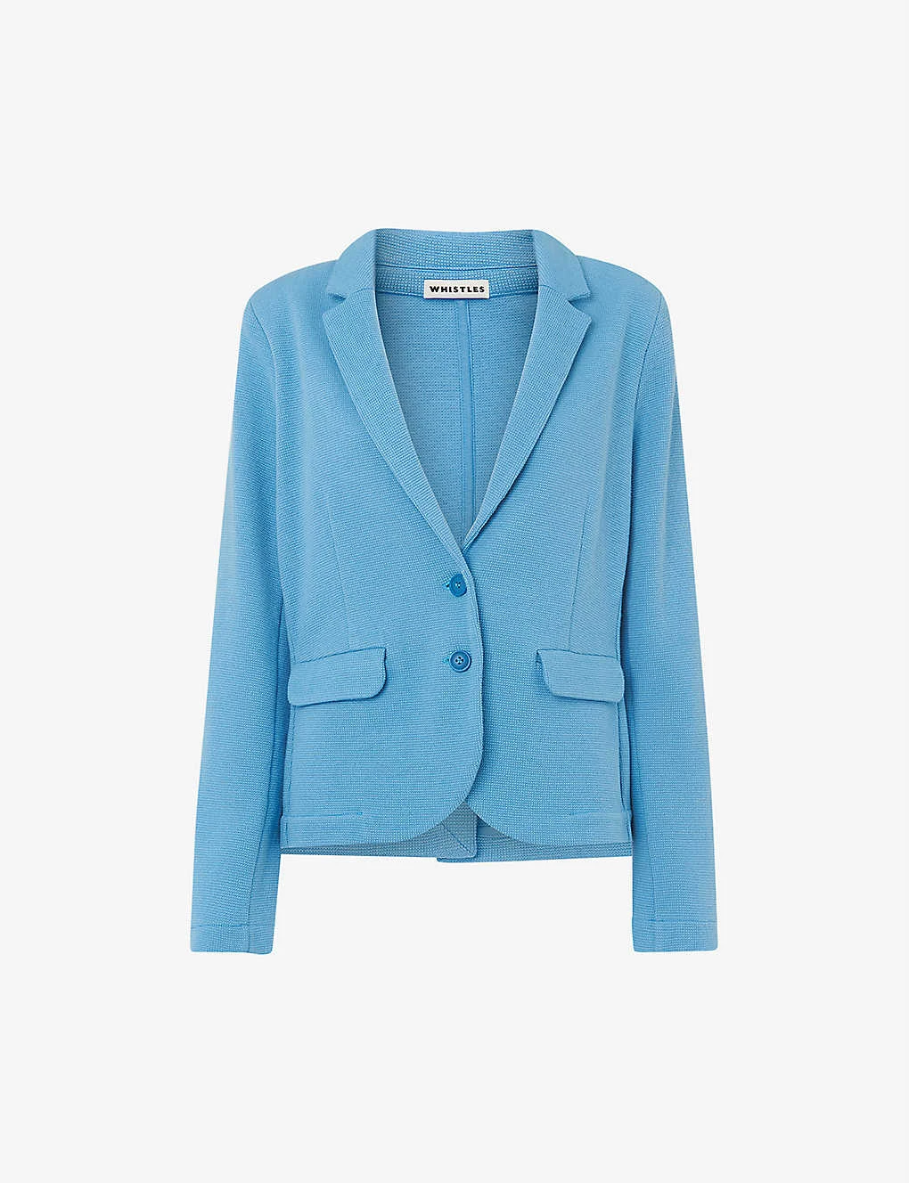 Whistles Slim-fit Cotton Blazer 1 Whistles Slim-fit Cotton Blazer