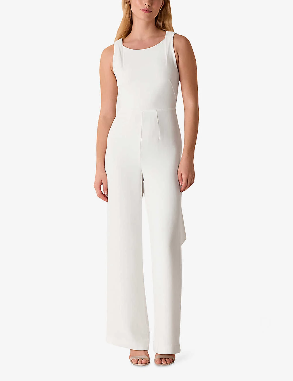 Whistles Thelma Wide-leg Woven Wedding Jumpsuit 2 Whistles Thelma Wide-leg Woven Wedding Jumpsuit - Image 2