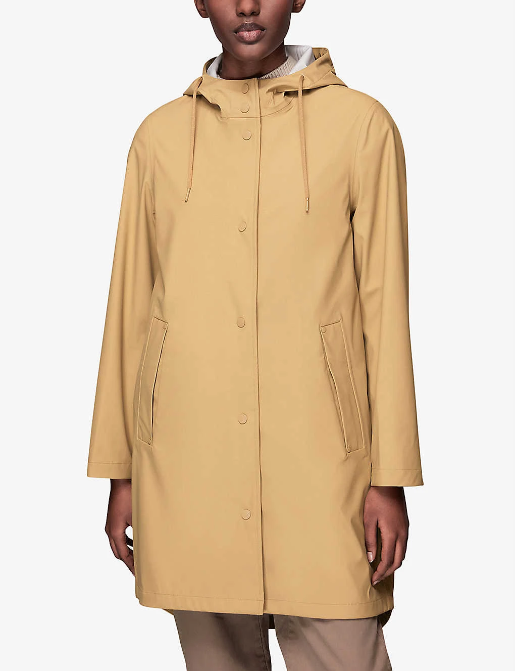 Whistles Lautner Hooded Shell Raincoat 3 Whistles Lautner Hooded Shell Raincoat - Image 3