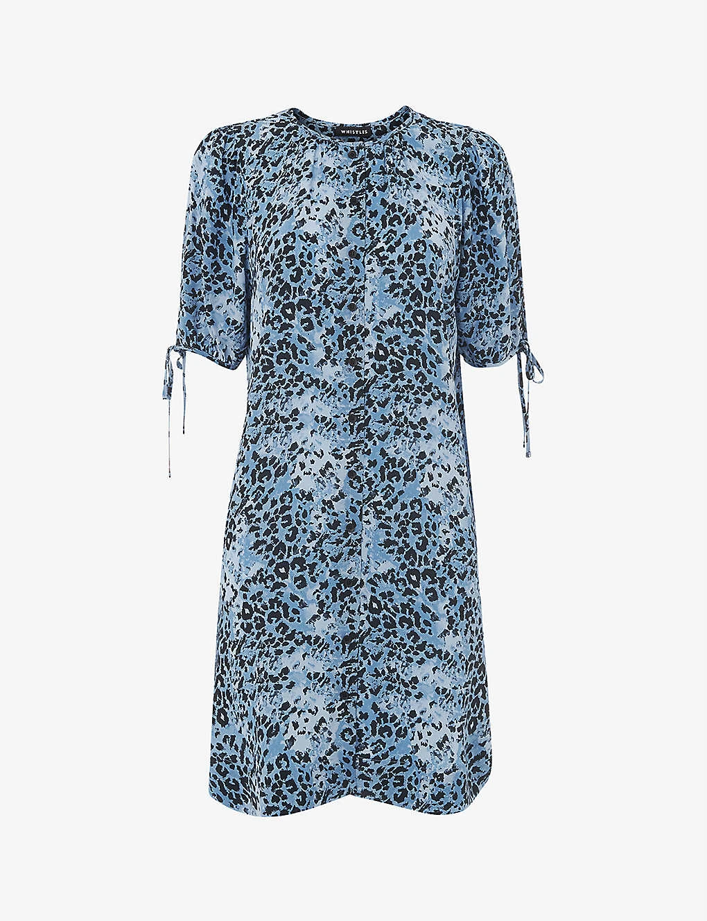Whistles Hyena Spot Leopard-print Woven Dress 1 Whistles Hyena Spot Leopard-print Woven Dress