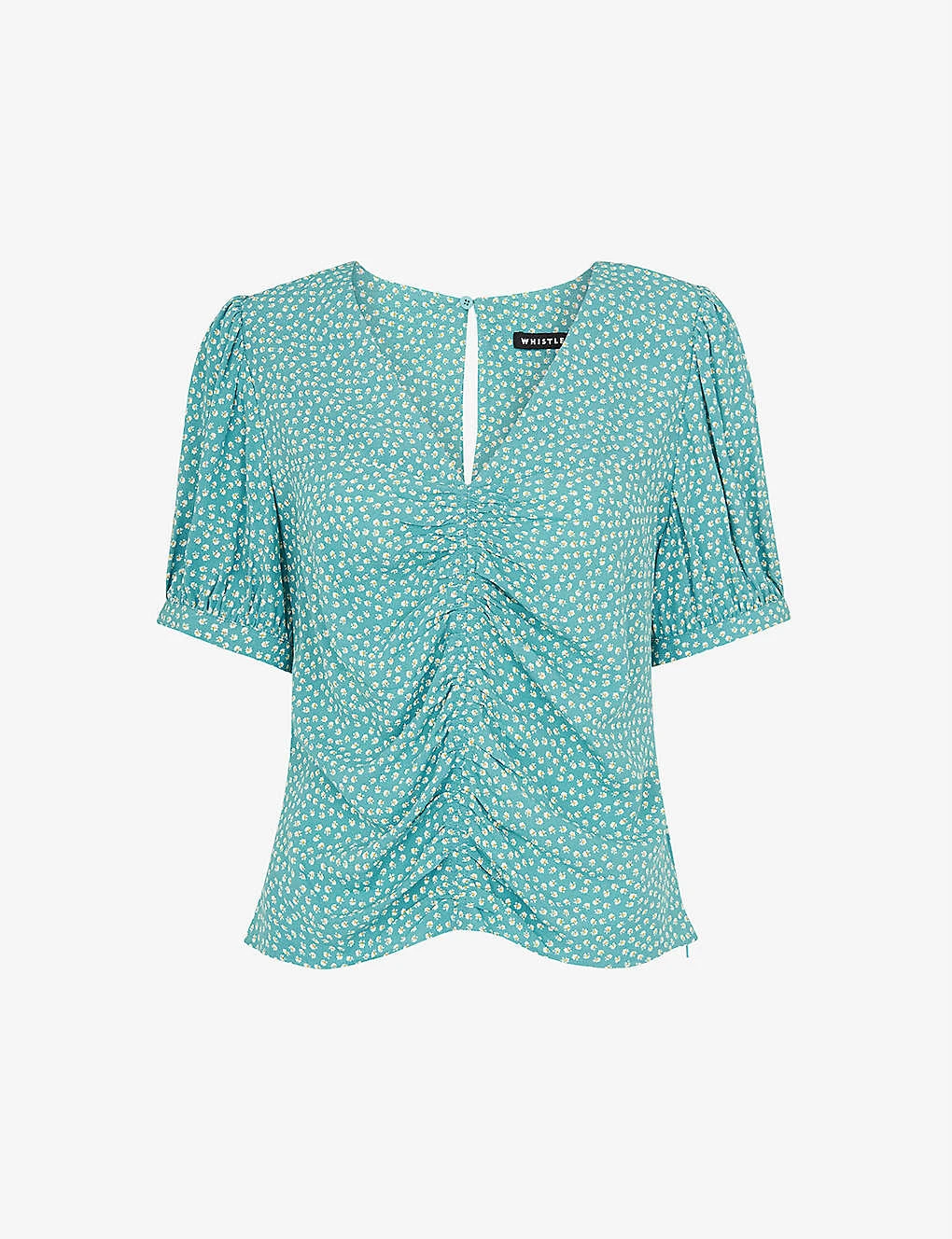 Whistles Ditsy Floral Print Crepe Top 1 Whistles Ditsy Floral Print Crepe Top