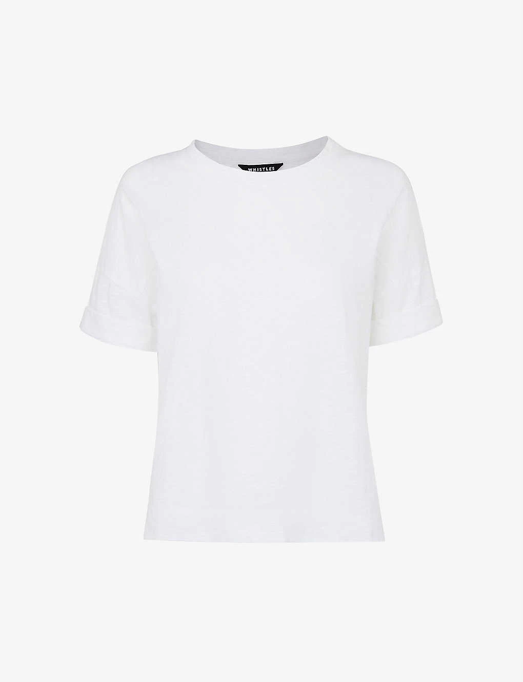 Whistles Olsen Scoop-neck Cotton-jersey T-shirt 1 Whistles Olsen Scoop-neck Cotton-jersey T-shirt