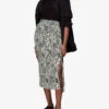 Whistles Floral-print Woven Midi Skirt