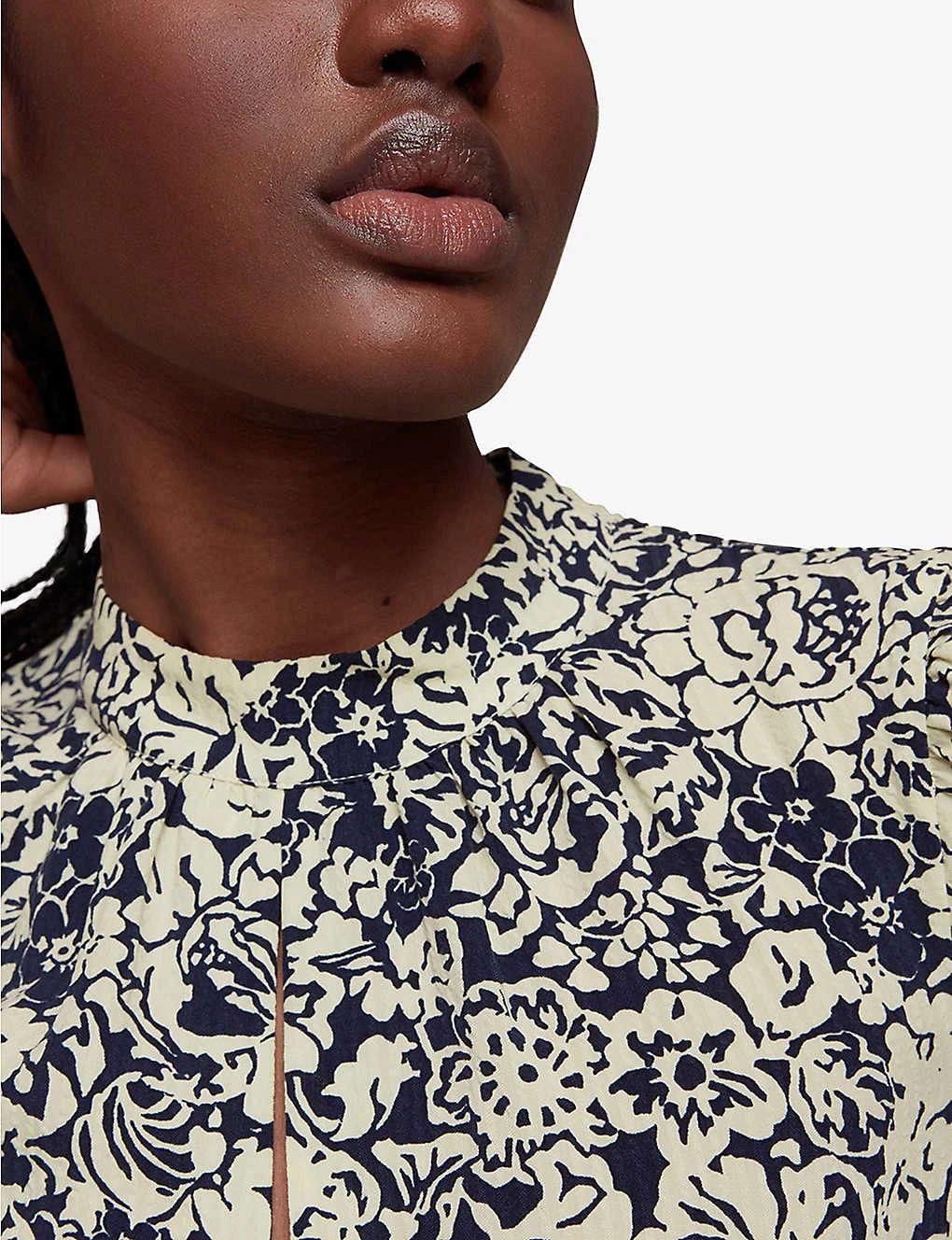 Whistles Floral-print Woven Midi Dress 5 Whistles Floral-print Woven Midi Dress - Image 5