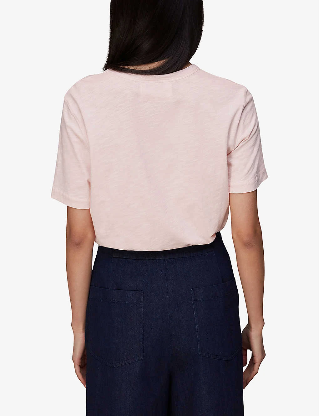 Whistles Emily Ultimate Crewneck Cotton-jersey T Shirt 4 Whistles Emily Ultimate Crewneck Cotton-jersey T Shirt - Image 4