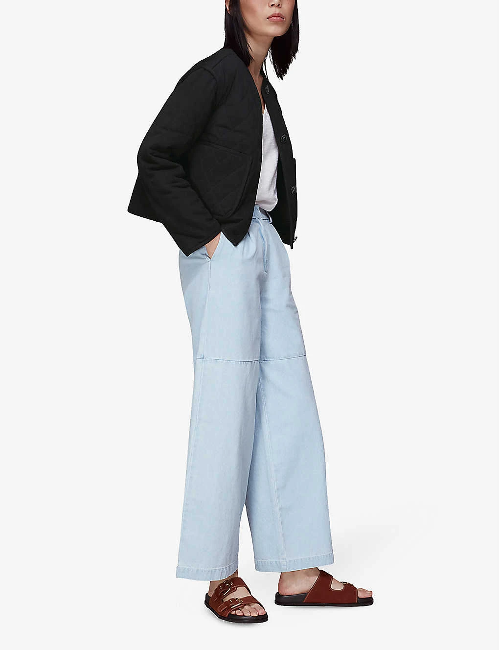 Whistles Cynthia Quilted Cotton Jacket 2 Whistles Cynthia Quilted Cotton Jacket - Image 2