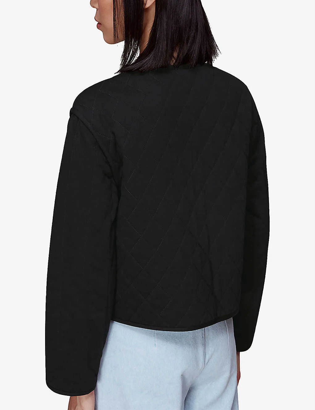 Whistles Cynthia Quilted Cotton Jacket 4 Whistles Cynthia Quilted Cotton Jacket - Image 4