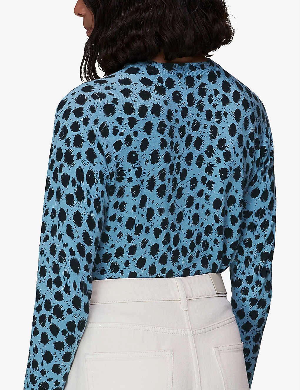 Whistles Dalmatian Spotted Cotton-knit Jumper 4 Whistles Dalmatian Spotted Cotton-knit Jumper - Image 4