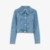 Whistles Frill-collar Denim Jacket