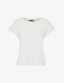 Whistles Ember Cotton-linen Blend T-shirt