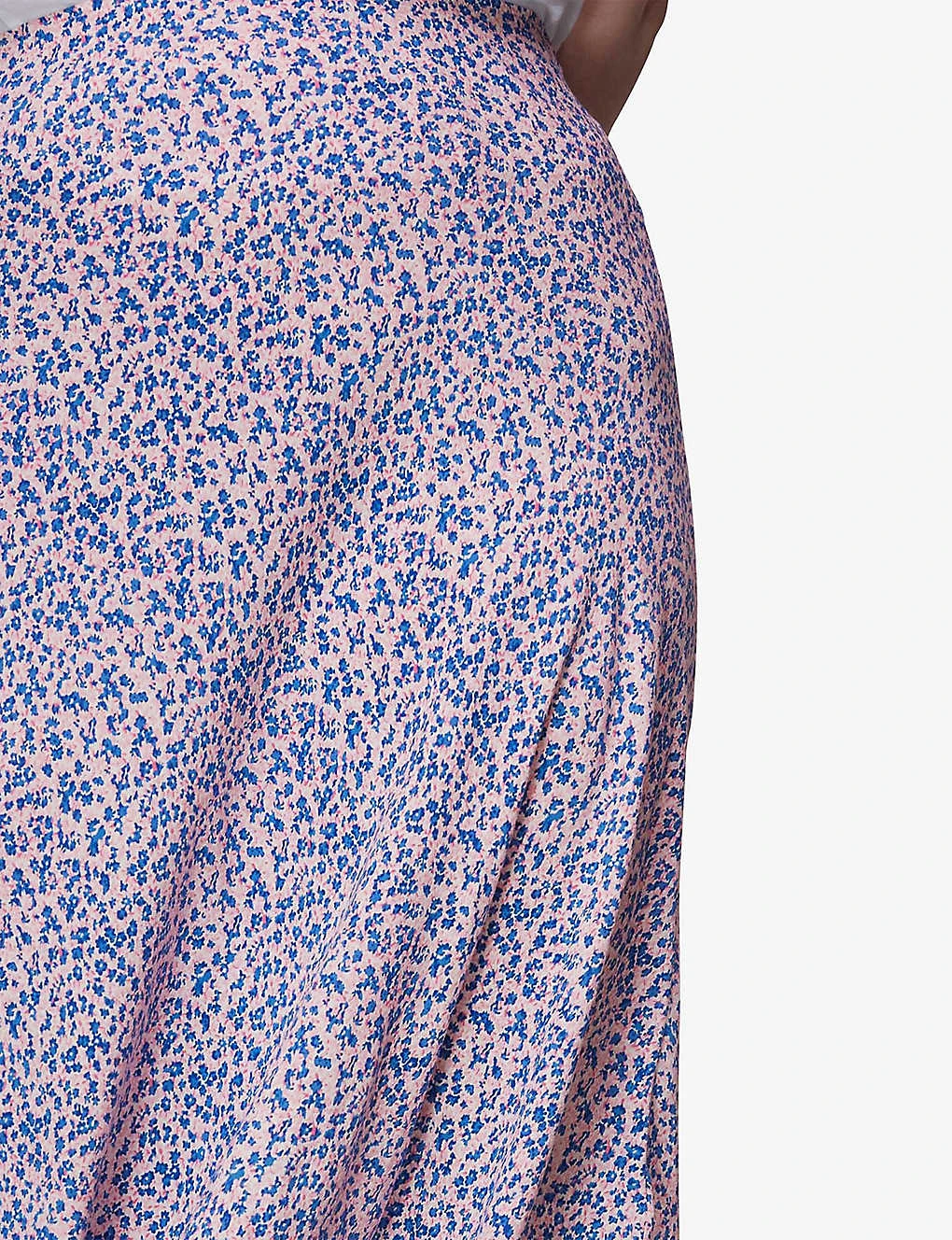 Whistles Floral-print Crepe Midi Skirt 5 Whistles Floral-print Crepe Midi Skirt - Image 5