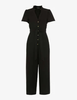 Whistles Emmie Relaxed-fit Linen Jumpsuit