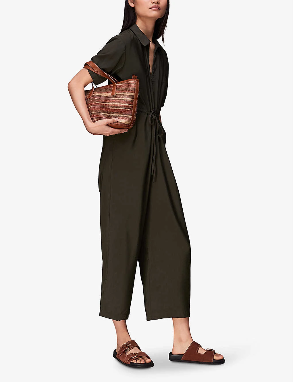 Whistles Jenny Relaxed Woven Jumpsuit 3 Whistles Jenny Relaxed Woven Jumpsuit - Image 3