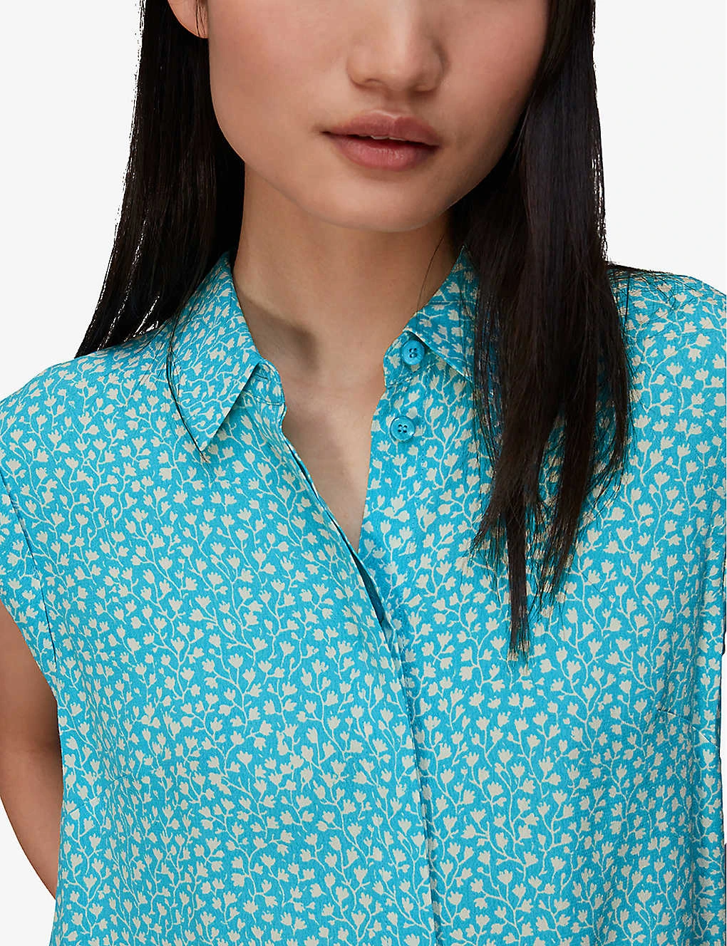 Whistles Flowerpod Printed Woven Short 5 Whistles Flowerpod Printed Woven Short - Image 5