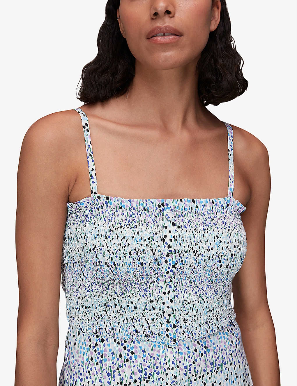 Whistles Gracia Floral-print Woven Midi Dress 5 Whistles Gracia Floral-print Woven Midi Dress - Image 5