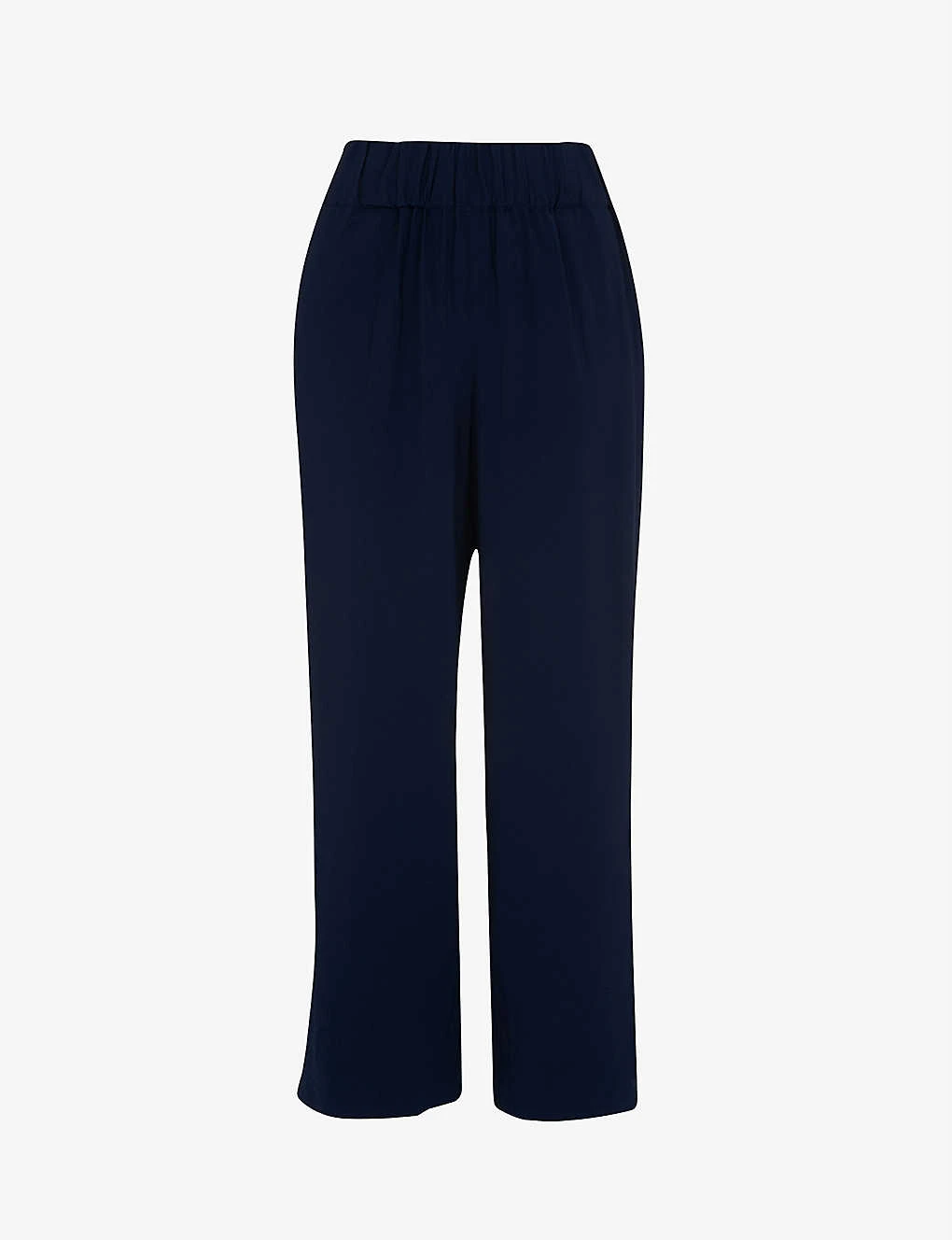 Whistles Nicola Elasticated-waist Woven Trousers 1 Whistles Nicola Elasticated-waist Woven Trousers