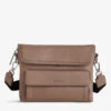 Whistles Vida Grained-leather Cross-body Bag