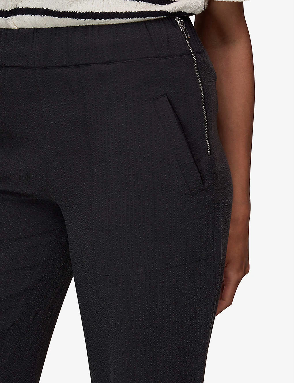 Whistles Jade Straight-leg Mid-rise Woven Trousers 5 Whistles Jade Straight-leg Mid-rise Woven Trousers - Image 5