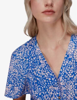 Whistles Jemma Animal-print Woven Jumpsuit 11 Whistles Jemma Animal-print Woven Jumpsuit -The Fashion Shop R03975835 MULTICOLOURED ALT05