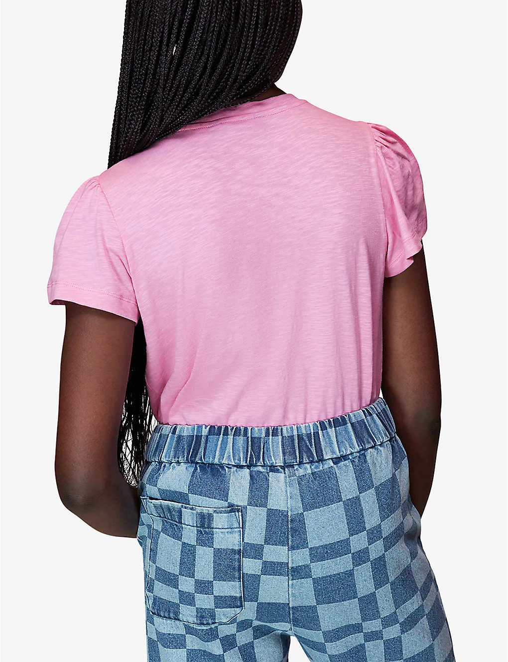 Whistles Frill Sleeve-detail Cotton-jersey T-shirt 4 Whistles Frill Sleeve-detail Cotton-jersey T-shirt - Image 4