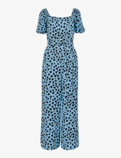 Whistles Dalmatian-print Woven Jumpsuit