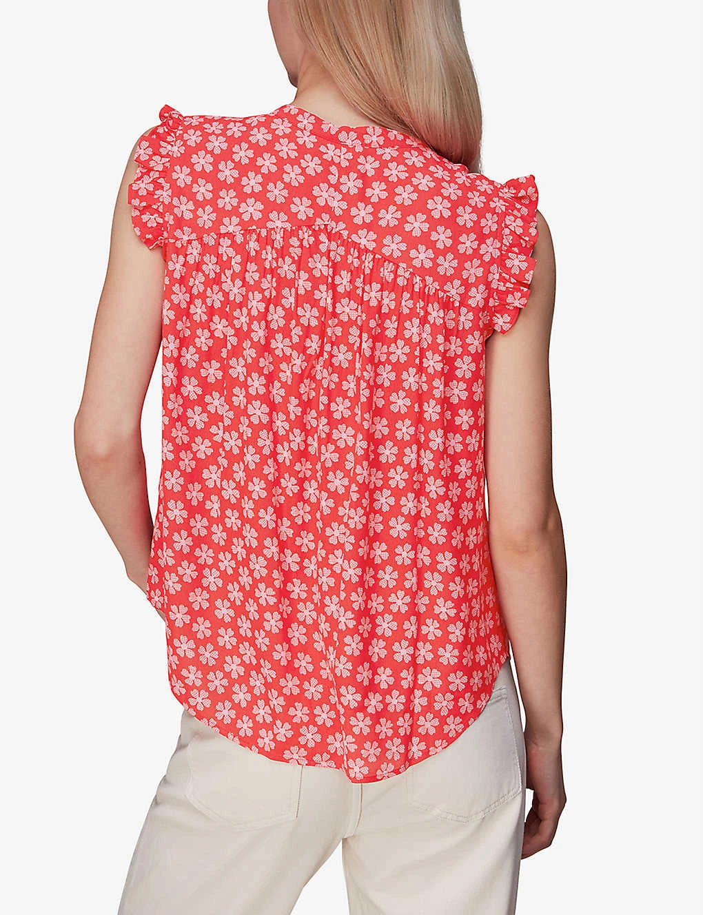 Whistles Daisy Floral-print Woven Blouse 4 Whistles Daisy Floral-print Woven Blouse - Image 4