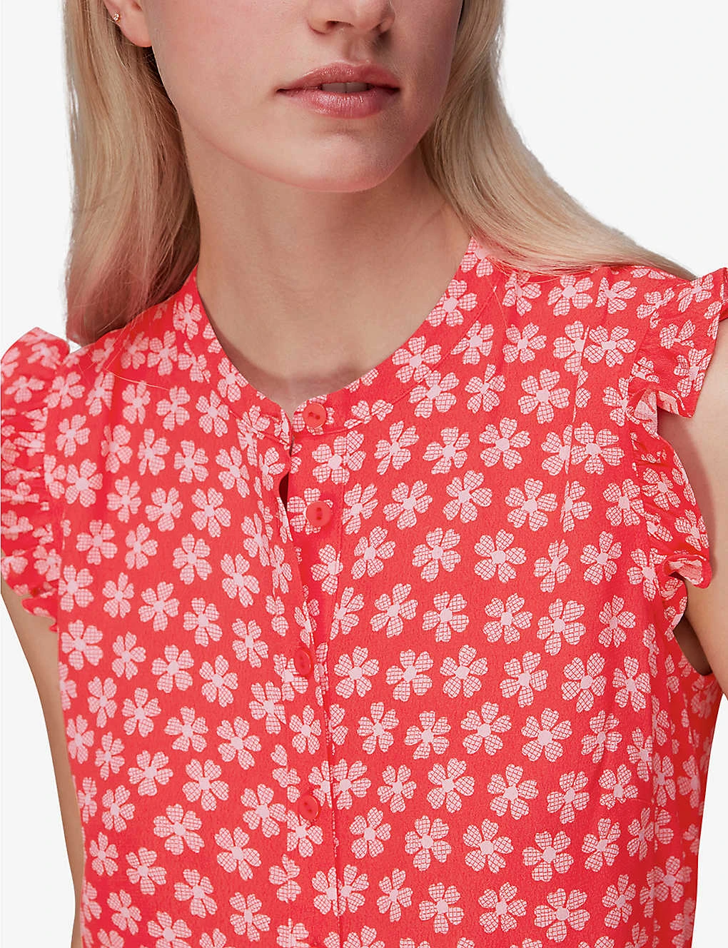 Whistles Daisy Floral-print Woven Blouse 5 Whistles Daisy Floral-print Woven Blouse - Image 5