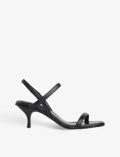 Whistles Melany Strappy Leather Heeled Sandal