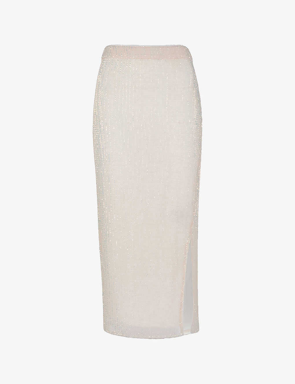 Whistles Sadie Sequined Recycled-polyester Midi Skirt 1 Whistles Sadie Sequined Recycled-polyester Midi Skirt