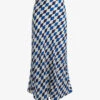 Whistles Diamond-print Bias Cut Woven Midi Skirt