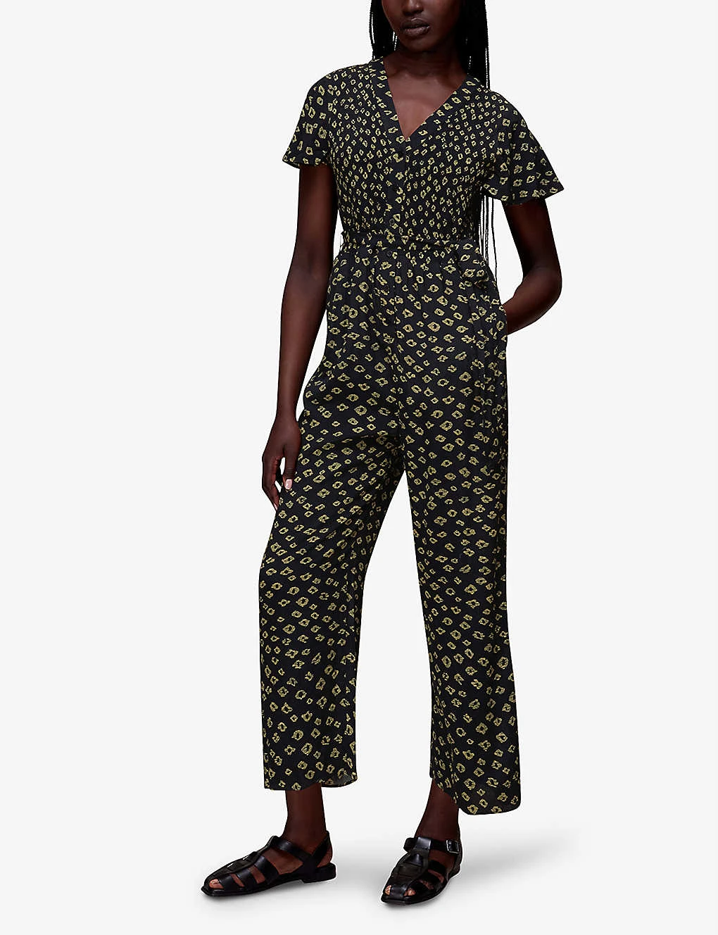 Whistles Graphic-print Woven Jumpsuit 2 Whistles Graphic-print Woven Jumpsuit - Image 2