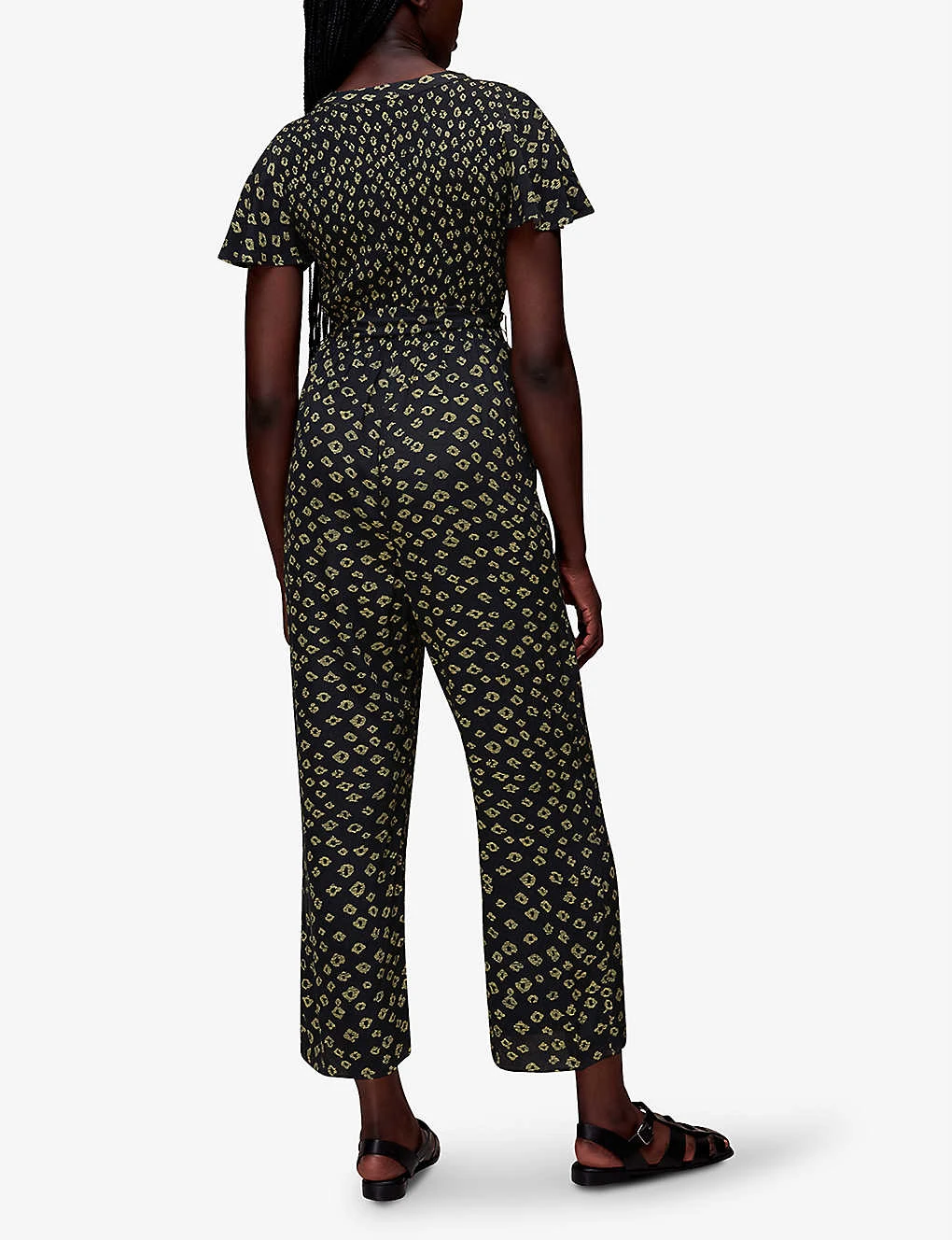 Whistles Graphic-print Woven Jumpsuit 4 Whistles Graphic-print Woven Jumpsuit - Image 4