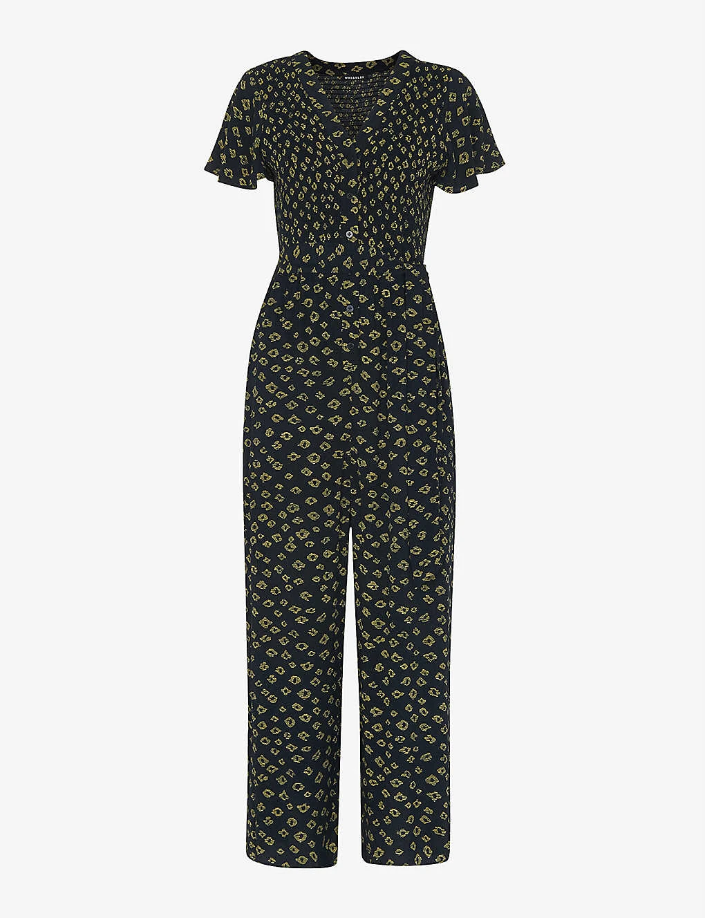 Whistles Graphic-print Woven Jumpsuit 1 Whistles Graphic-print Woven Jumpsuit