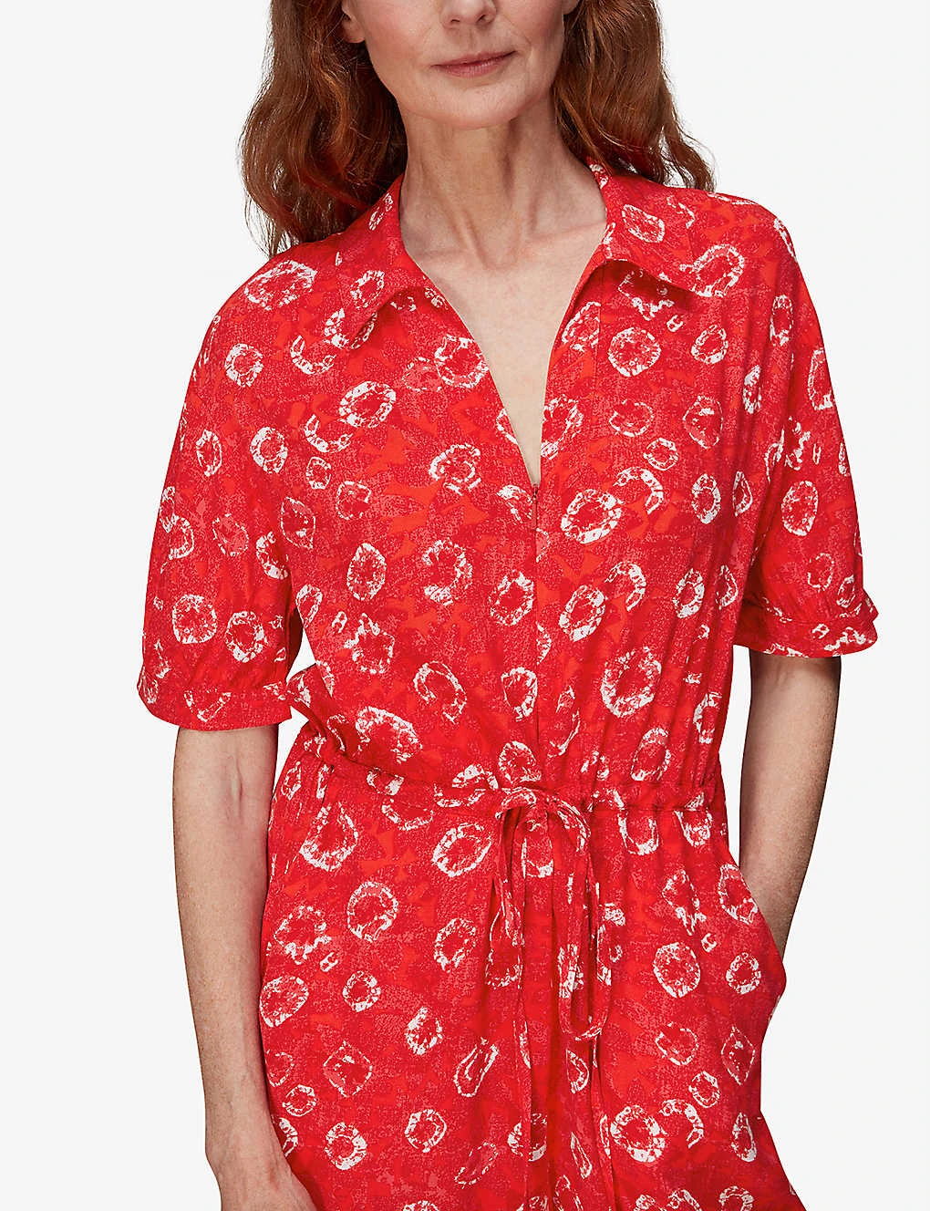 Whistles Jenny Floral-print Woven Jumpsuit 3 Whistles Jenny Floral-print Woven Jumpsuit - Image 3