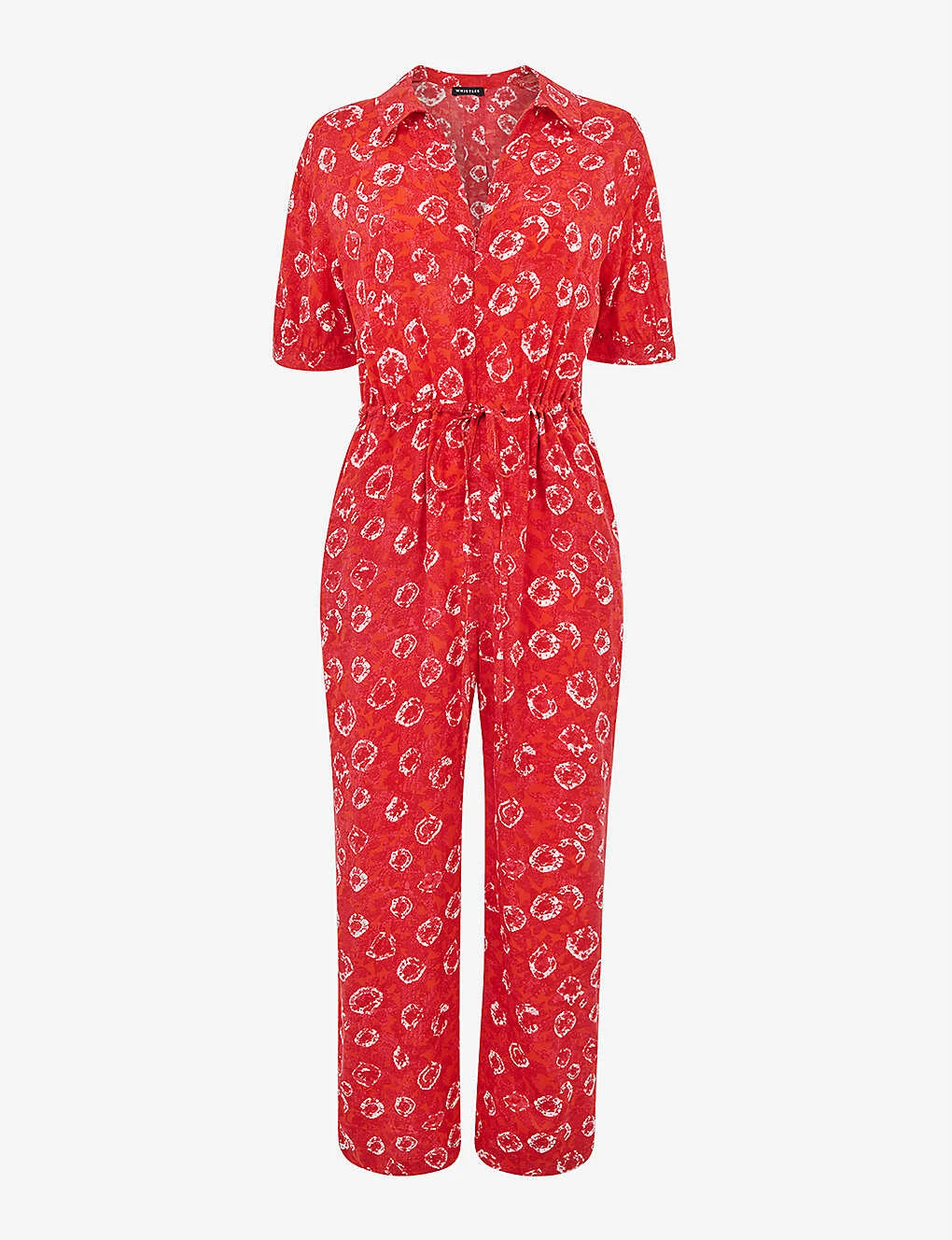 Whistles Jenny Floral-print Woven Jumpsuit 1 Whistles Jenny Floral-print Woven Jumpsuit