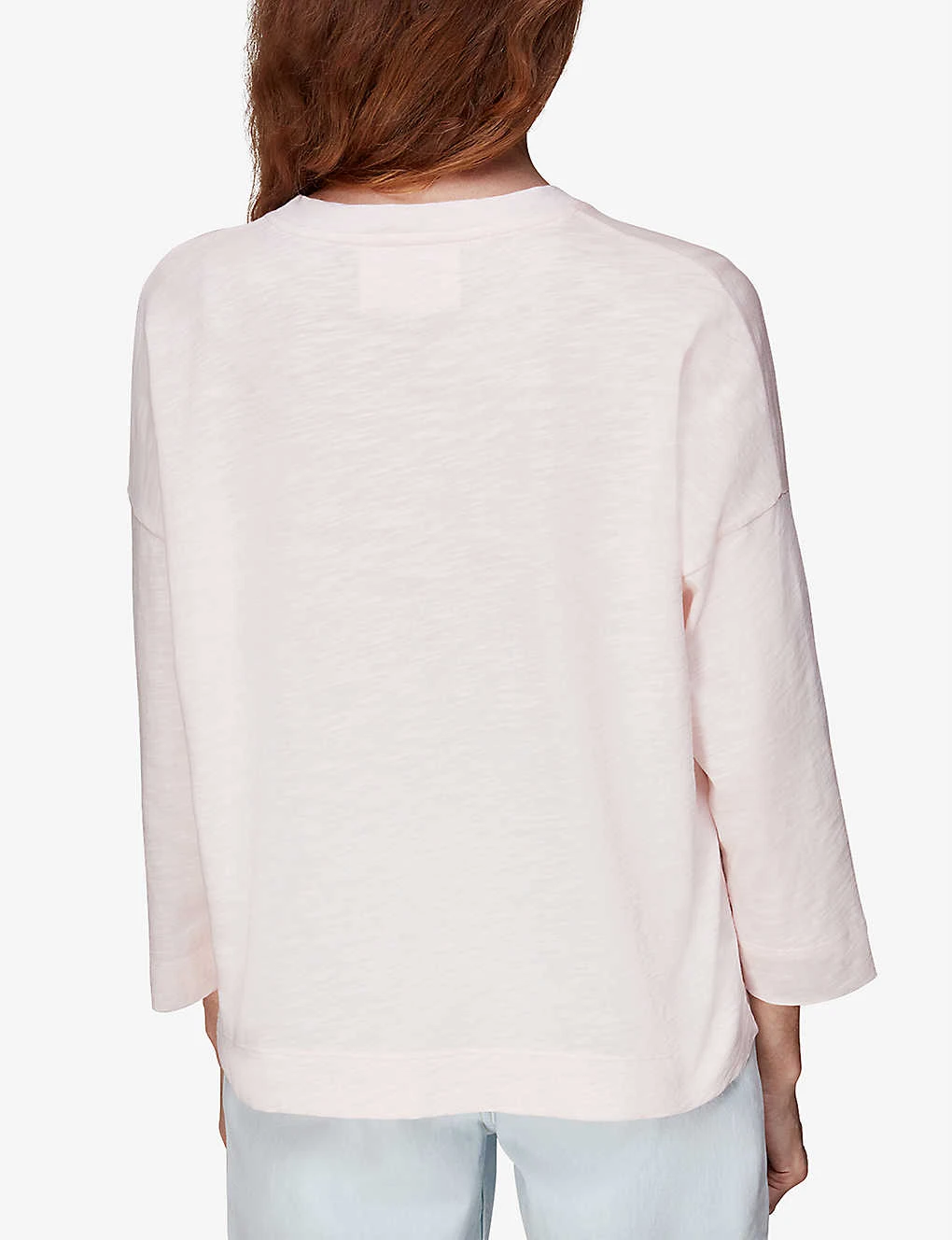 Whistles Round-neck Organic-cotton Top 4 Whistles Round-neck Organic-cotton Top - Image 4