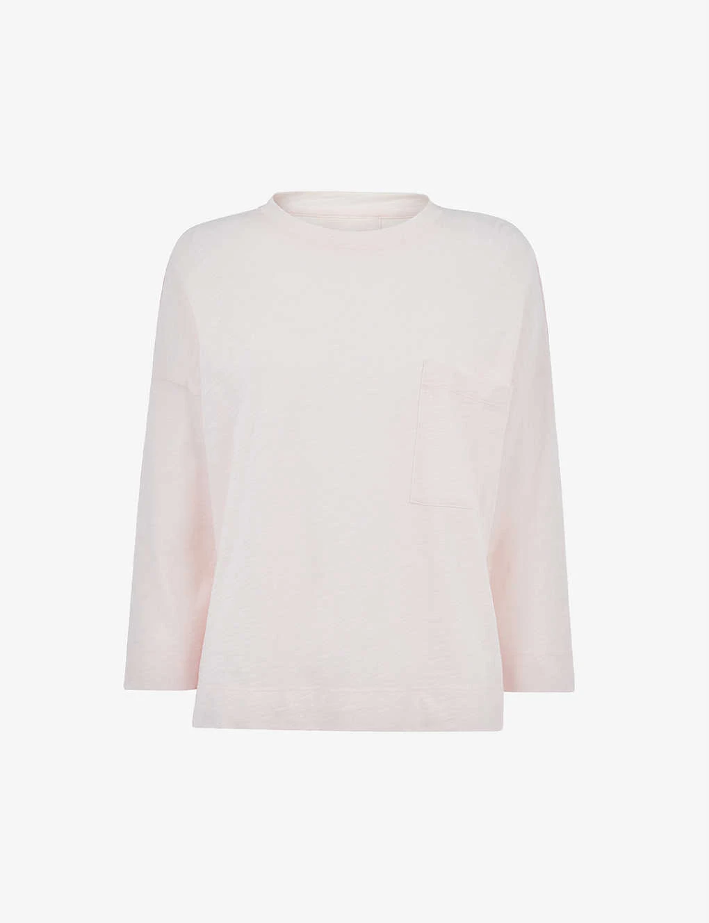 Whistles Round-neck Organic-cotton Top 1 Whistles Round-neck Organic-cotton Top