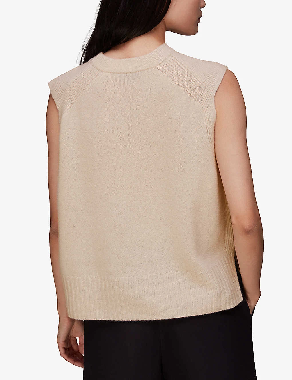 Whistles Sleeveless Wool Tank Top 4 Whistles Sleeveless Wool Tank Top - Image 4