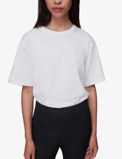 Whistles Gracy Flared-leg Mid-rise Stretch-cotton Trousers 9 Whistles Gracy Flared-leg Mid-rise Stretch-cotton Trousers -The Fashion Shop R04004974 BLACK ALT04