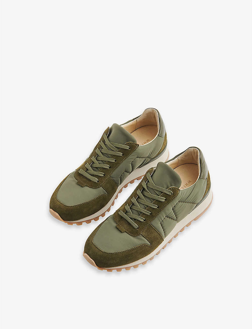 Whistles Silas Padded Leather And Nylon Low-top Trainers 2 Whistles Silas Padded Leather And Nylon Low-top Trainers - Image 2