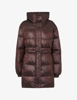 Whistles Tilly Tie-wast Shell Puffer Jacket