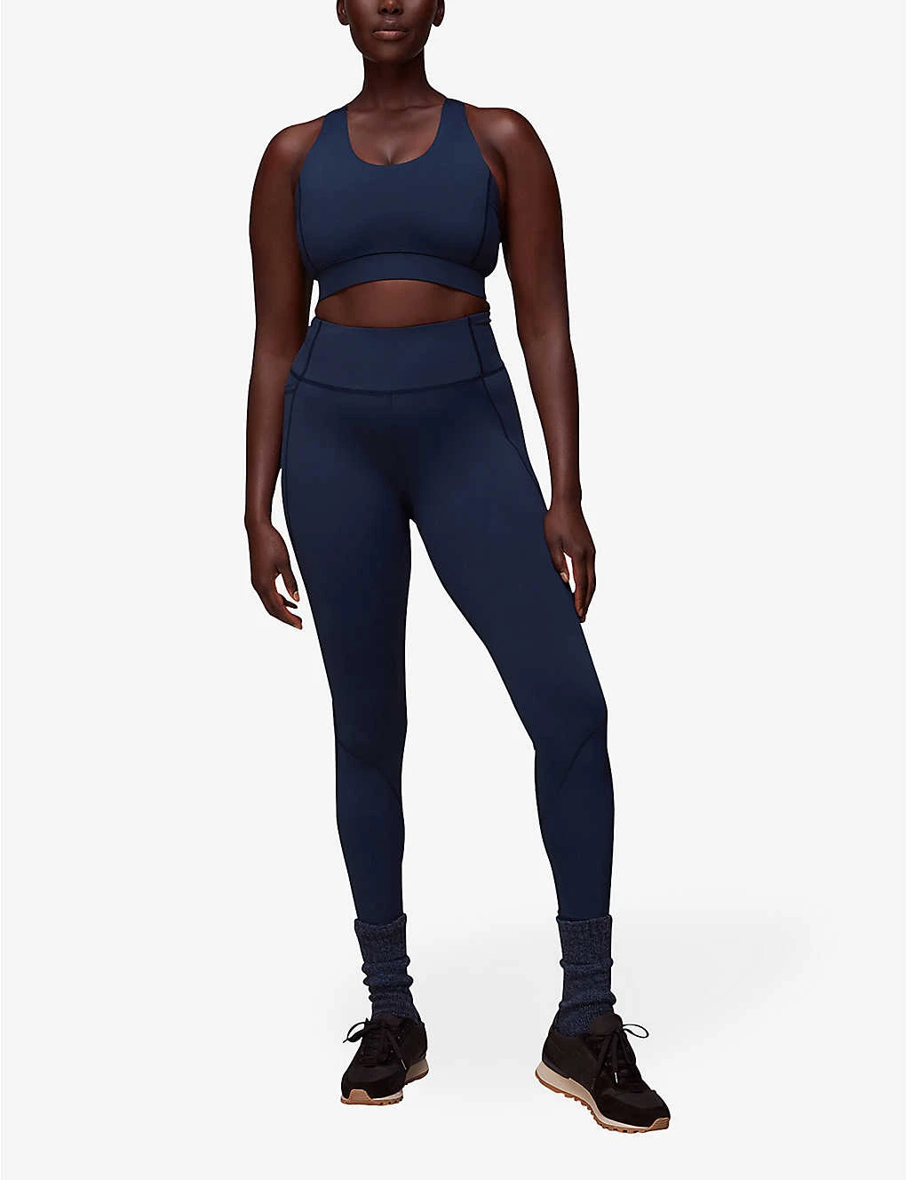 Whistles Pocket-detail Full-length Recycled-nylon Sports Leggings 2 Whistles Pocket-detail Full-length Recycled-nylon Sports Leggings - Image 2