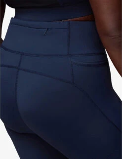 Whistles Pocket-detail Full-length Recycled-nylon Sports Leggings 9 Whistles Pocket-detail Full-length Recycled-nylon Sports Leggings -The Fashion Shop R04056302 NAVY ALT04