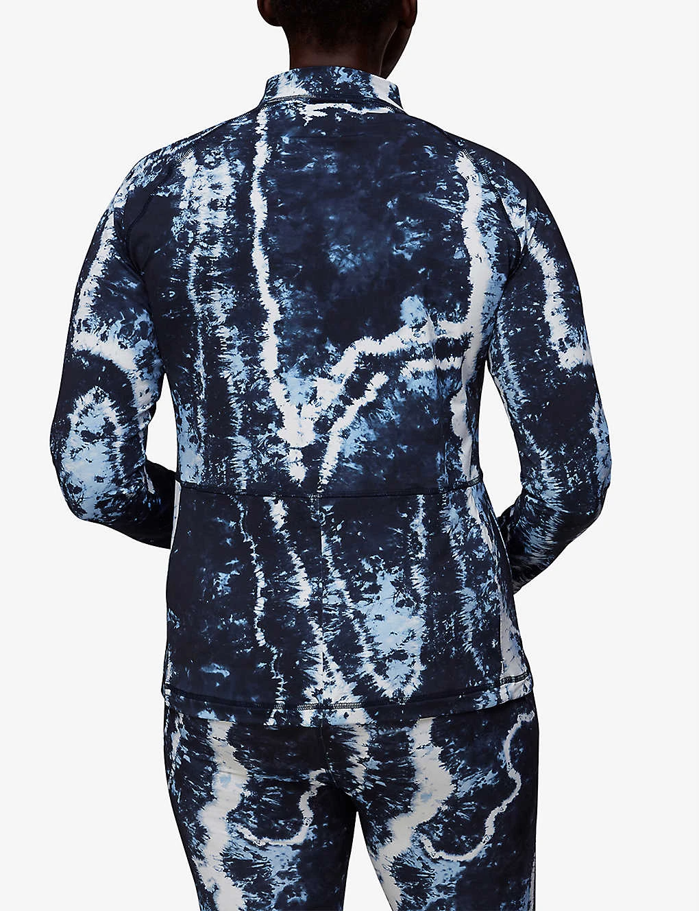 Whistles Tie-dye Print Recycled-nylon Long-sleeve Sports Top 4 Whistles Tie-dye Print Recycled-nylon Long-sleeve Sports Top - Image 4