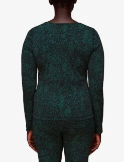 Whistles Animal-print Square-neck Recycled-nylon Sports Top 8 Whistles Animal-print Square-neck Recycled-nylon Sports Top -The Fashion Shop R04056784 MULTICOLOURED ALT03