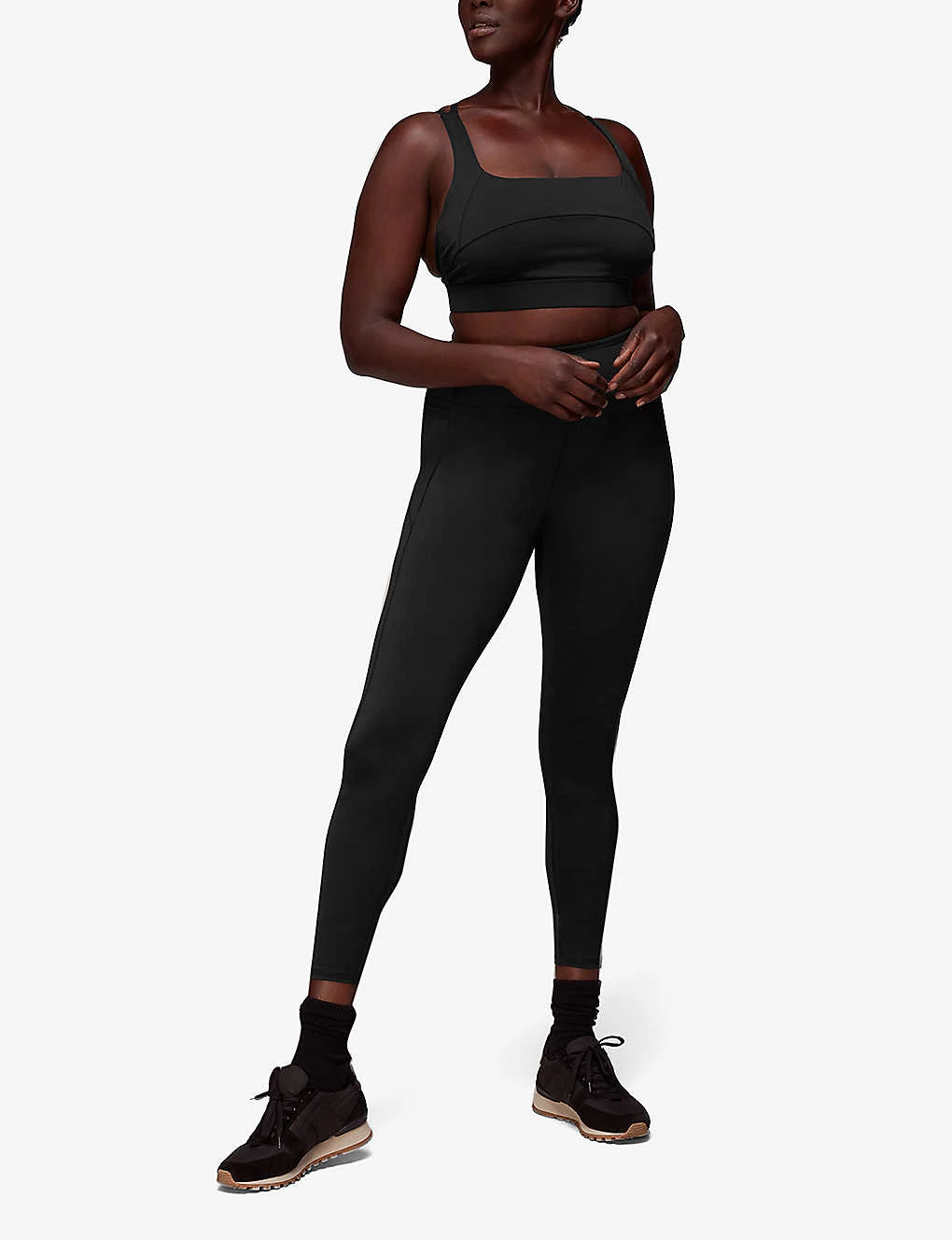 Whistles High-rise Recycled-nylon Stretch Leggings 2 Whistles High-rise Recycled-nylon Stretch Leggings - Image 2